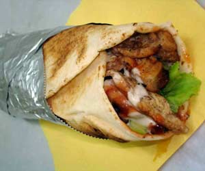 Chicken Kebab Wrap